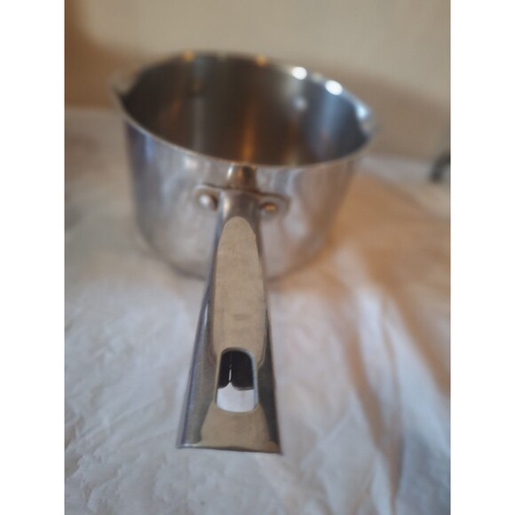 Wolfgang Puck Bistro Collection 4 Qt Sauce Pan Pot Stainless Steel No Lid READ - Picture 5 of 5